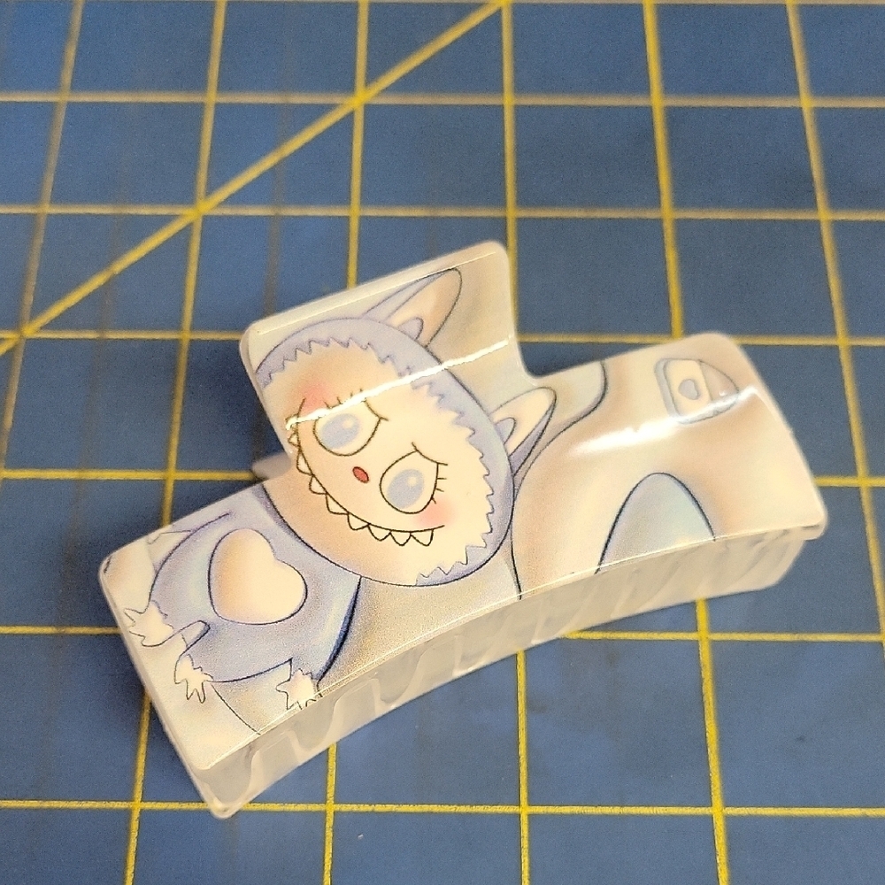 Labubu Character 3.5" Hair Clip Claw New